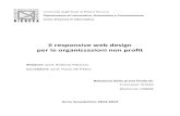 Il Responsive Web Design per le organizzazioni non profit (Tesi di laurea)