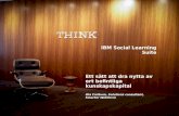 IBM Social Learning - dra nytta av ert befintliga kunskapskapital