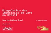 Diagnóstico das indústrias de café no Brasil Ricardo Souza - Sara Lee Cafés Brasil