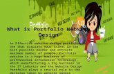 What is portfolio website design | Why Need Portfolio