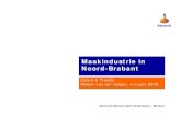 Maakindustrie in Noord-Brabant, presentatie