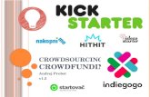 Crowdsourcing a crowdfunding v Čechách a na Slovensku