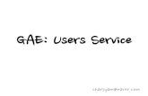 Gae users service