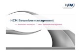 HCM Bewerbermanagement