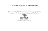 Redes sociais: o case do Governo de São Paulo
