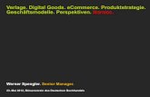 “Digitale Produkte” – eCommerce nicht nur für Verlage