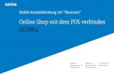 Den Web Shop mit dem POS verbinden / iBeacons