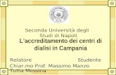 L’Accreditamento Dei Centri Di Dialisi In Campania 1