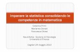 Imparare la statistica consolidando le competenze in matematica (Caterina Primi)
