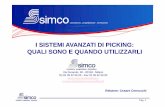 SIMCO: I sistemi avanzati di Picking