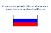 Modernized democratie in russia