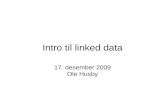 Intro Til Linked Data
