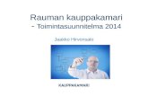 Rauman kauppakamarin toimintasuunnitelma 2014