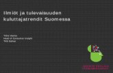 Ilmiöt ja tulevaisuuden kuluttajatrendit Suomessa