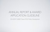 13-14 AIESEC in Taiwan Annual Report/ Annual Award Application Guideline
