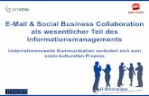 E-Mail & Social Business Collaboration als wesentlicher Teil des Informationsmanagements