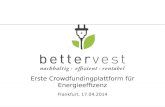 bettervest - Crowdfunding für Energieeffizienz