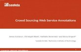 Crowd Sourcing Web Service Annotations