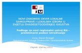 Davor Žmegač - "Podloge za novi regionalni ustroj RH – preliminarni podaci istraživanja"