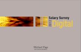 Retribuzioni professioni digitali secondo Michael Page Italia