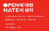 [CCKOREA 국제컨퍼런스] 오픈에 대한 NATE의 생각