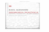 92619451 Raul Alfonsin Memoria Politica
