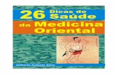 26 Dicas de Saúde da Medicina Oriental
