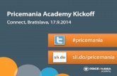 Pricemania Academy Kickoff jeseň 2014