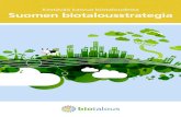 Kestävää kasvua biotaloudesta – Suomen biotalousstrategia