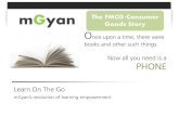 FMCG, Consumer Goods - Mobile Learning through mGyan