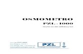 Manual Osmômetro PZL-1000