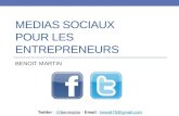 Médias sociaux pour les entrepreneurs