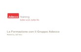Presentazione Adecco Training