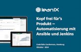 CodeTalks Vortrag: Automatisierung mit Ansible & Jenkins (LeanIX GmbH)