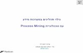 Process mining with Disco (Hebrew) עברית
