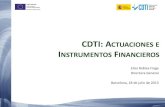 CDTI: Actuacions i instruments financers / ACCIÓ