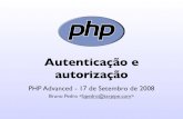 Autenticação e Autorização (in portuguese)