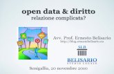 Fammi Sapere - 10 - Ernesto Belisario - Open Data e Diritto: relazione complicata?