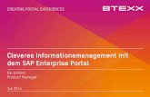 BTEXX Portal Suite: Cleveres Informationsmanagement mit dem SAP Enterprise Portal