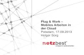 Plug & Work - Mobiles Arbeiten in der Cloud