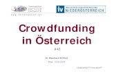 Crowdfunding in Österreich