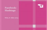 Hashtags - Erklärungen & Empfehlungen für Facebook von vi knallgrau