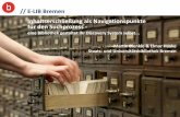 E-LIB Bremen - Inhaltserschließung als Navigationspunkte für den Suchprozess: Eine Bibliothek gestaltet ihr Discovery System selbst