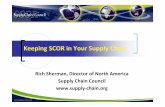 Richard J. Sherman from Emeritus Supply Chain Council on ‘Keeping SCOR in Your Supply Chain’ & Chairman’s Wrap-Up