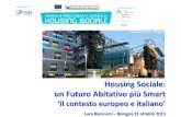 Housing Sociale: un Futuro Abitativo più Smart ‘il contesto europeo e italiano’