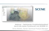 Webinar – Optimierter Projektarbeitsablauf durch die neuen Funktionen von SCENE 5.1