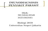 Musdalifah- Imunodiagnosis Penyakit Parasit