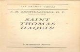 Sertillanges, A.D.,Saint Thomas d'Aquin