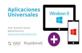 Aplicaciones universales, Windows 8 y Windows Phone 8. @RiojaDotNet