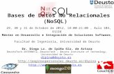 Bases de Datos No Relacionales (NoSQL)